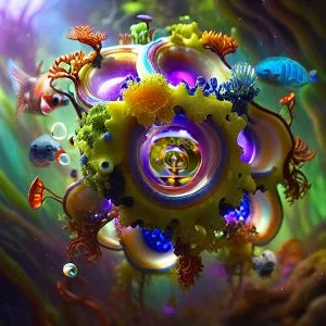 Party Down Below - digital art picture