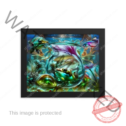 Underwater Fishbowl - paper