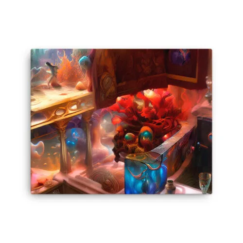 Dream in My Father's Room - canvas