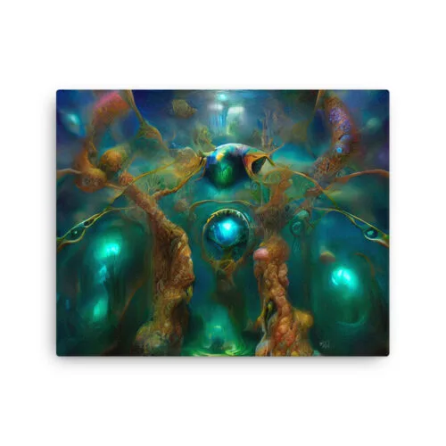 Aquatic Communion - Navalny Lives - canvas
