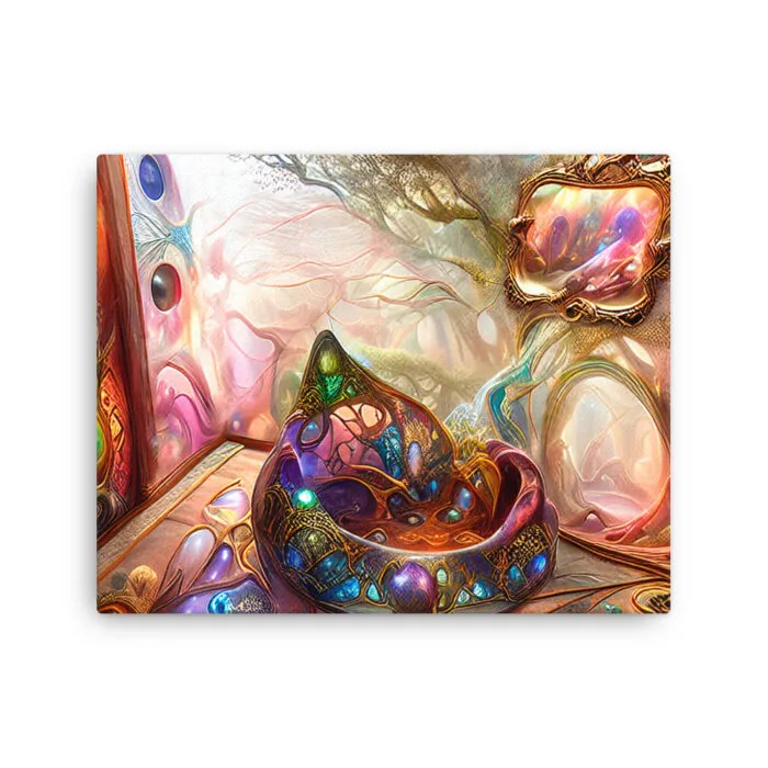 Aladdin's Foot Bath - canvas